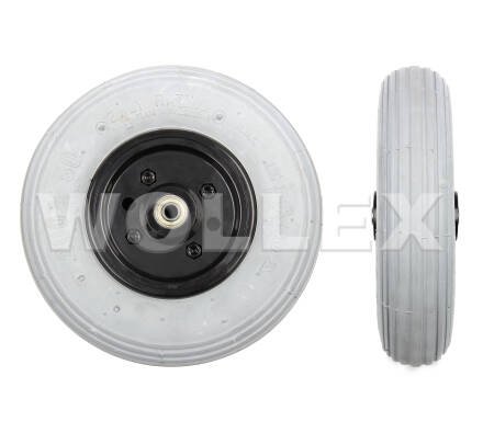 11118001 200X50 Akülü Tekerlekli Sandalye Jantlı Dolgu Ön Tekeri - 1