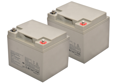 12000126 12V 26Ah Deep Cycle KURU Akü 2 adet - 1