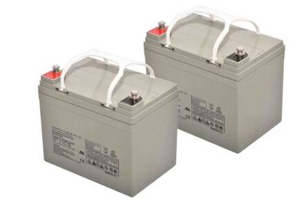 12V 36Ah Deep Cycle Jel Akü 2 adet - 1