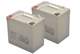 12V 55Ah Deep Cycle Jel Akü 2 adet - 