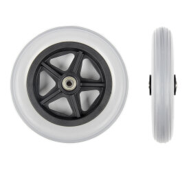 31418001 7'' Manuel Tekerlekli Sandalye Dolgu Ön Teker - WOLLEX