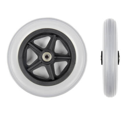 31418001 7'' Manuel Tekerlekli Sandalye Dolgu Ön Teker - 1