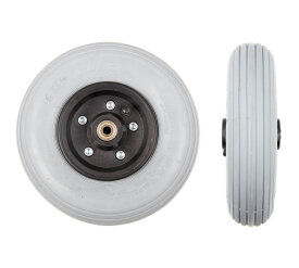 80718001 200X50 Akülü Tekerlekli Sandalye Jantlı Havalı Ön Tekeri - WOLLEX