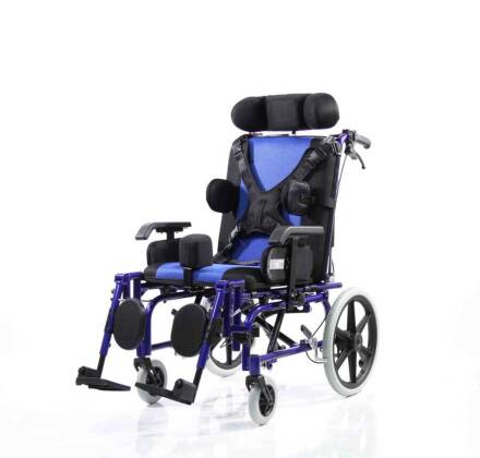 SW-M958L 44CM Özellikli Yetişkin Tekerlekli Sandalye ( Refakatçi Fren Özelliği Yoktur ) - 1