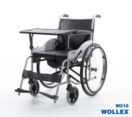 W216 Klozetli Manuel Tekerlekli Sandalye - 1