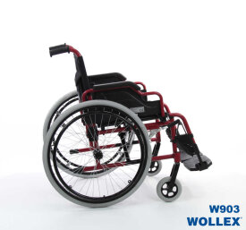 W903 Alüminyum Manuel Tekerlekli Sandalye - 3