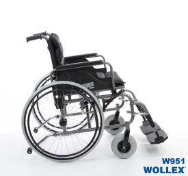 W951 Büyük Beden Manuel Tekerlekli Sandalye - 3