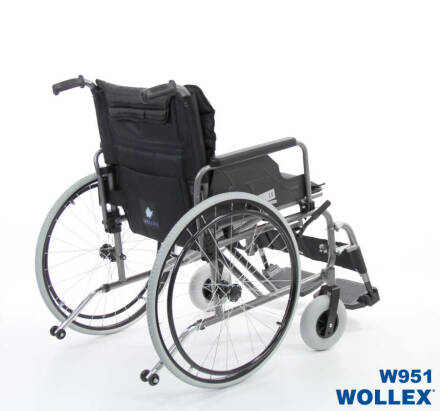 W951 Büyük Beden Manuel Tekerlekli Sandalye - 4